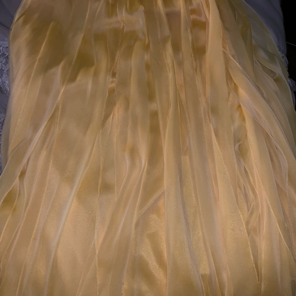 Formal yellow dress! Perfect for Prom season!! - Picture 4 of 5